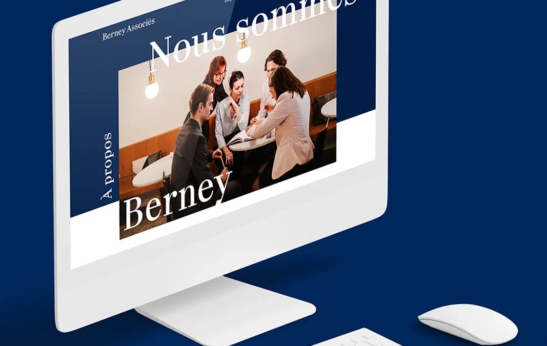 Site internet de Berney Associes