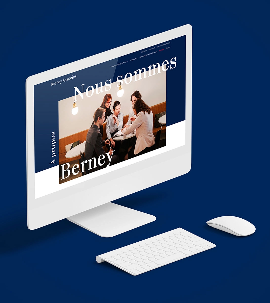 Site internet - Berney Associés