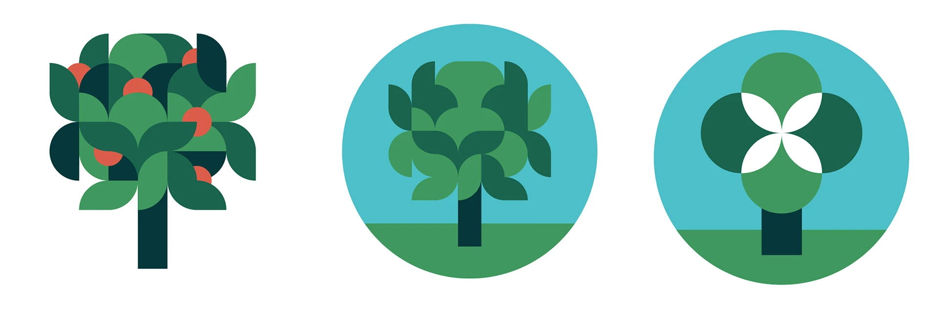 graphisme modulaire arbre