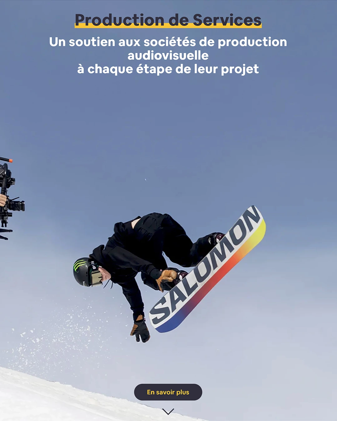 production de services