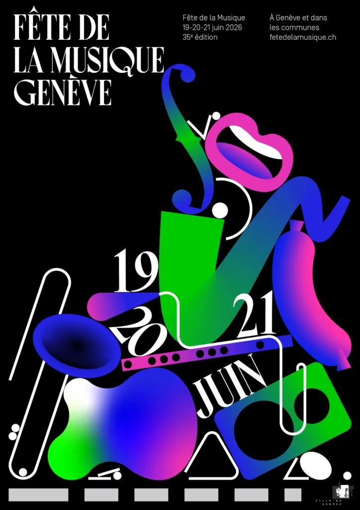 Fête de la musique Graphisme Affiche