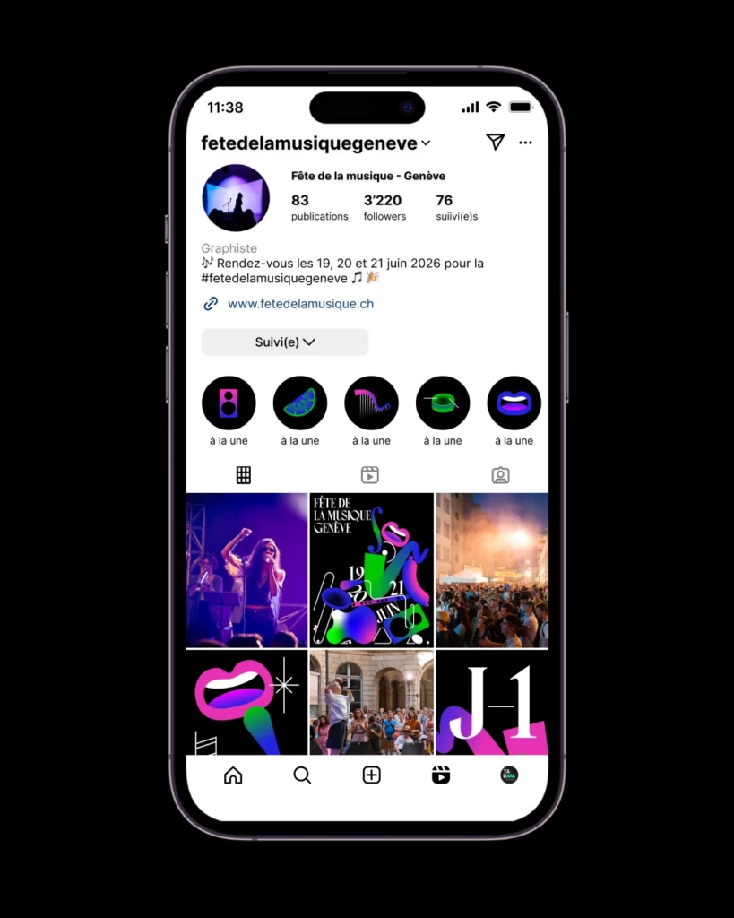 feed instagram fête de la musique